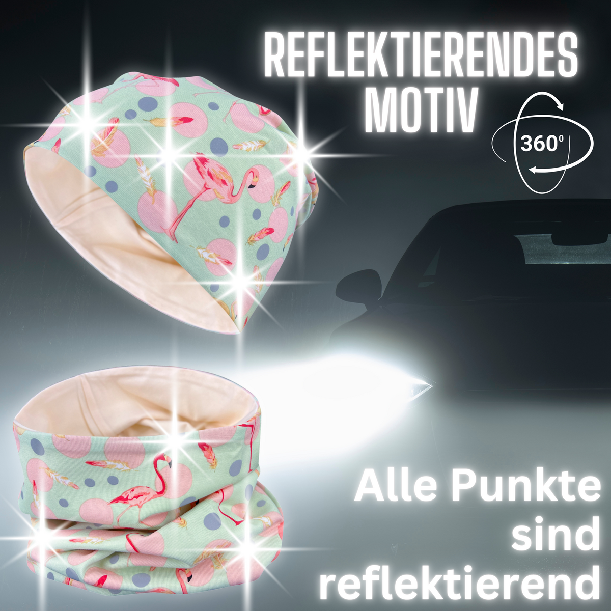Mütze & Schal "Reflektoren"