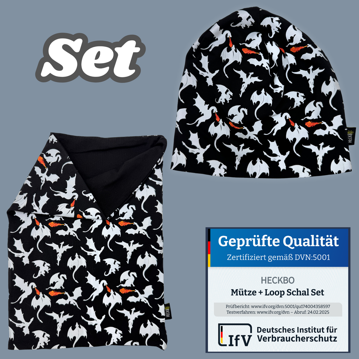 Mütze & Schal "Reflektoren"
